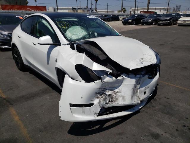 TESLA MODEL Y 2021 with VIN 5YJYGDEDXMF126407 - Photo from auction