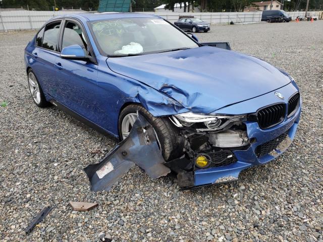 BMW 328 I SULE 2016 with VIN WBA8E9G57GNT43618 - Photo from auction