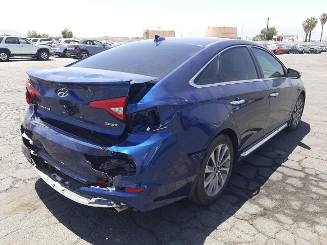 Photo 4 from auction – 2017 HYUNDAI SONATA SPO with VIN 5NPE34AF2HH571916