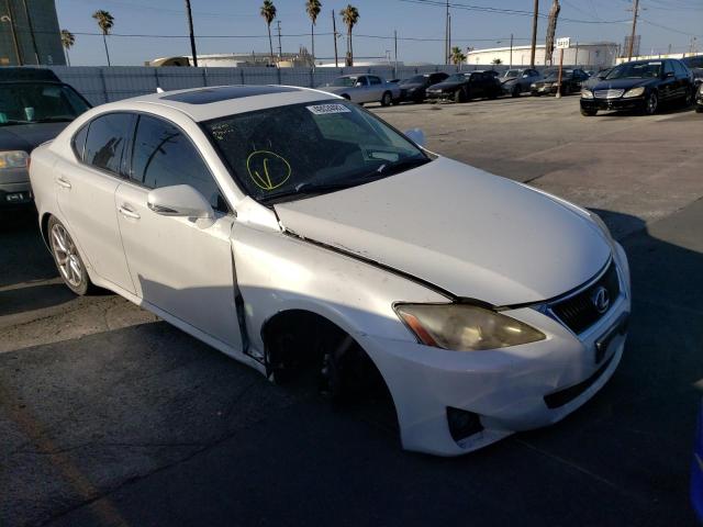 LEXUS IS 250 2011 with VIN JTHBF5C23B5151212 - Photo from auction