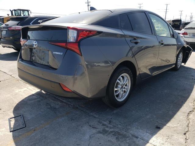 Photo 4 from auction – 2019 TOYOTA PRIUS with VIN JTDKARFU7K3088017