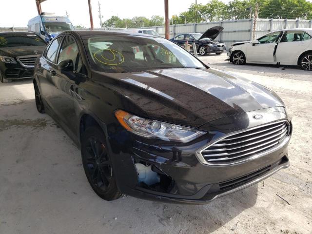 FORD FUSION SE 2020 with VIN 3FA6P0HD7LR103973 - Photo from auction