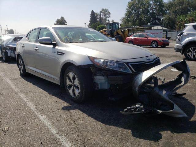 KIA OPTIMA HYB 2013 with VIN KNAGM4AD4D5048800 - Photo from auction