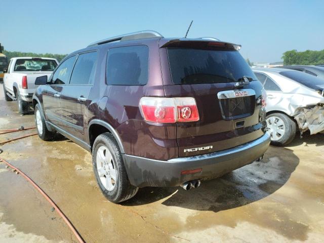 Photo 3 from auction – 2009 GMC ACADIA SLE with VIN 1GKER13D89J194210
