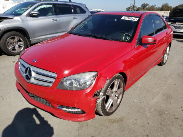 Photo 2 from auction – 2011 MERCEDES-BENZ C 300 with VIN WDDGF5EB4BR157653