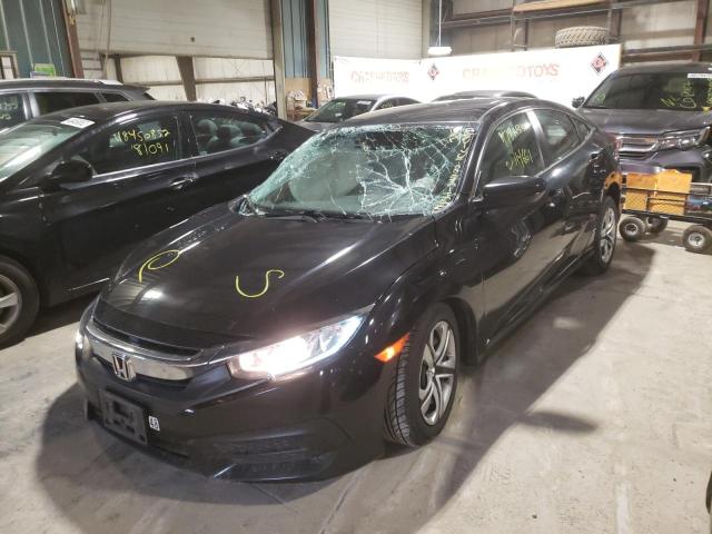 Photo 2 from auction – 2016 HONDA CIVIC LX with VIN 19XFC2F56GE217134