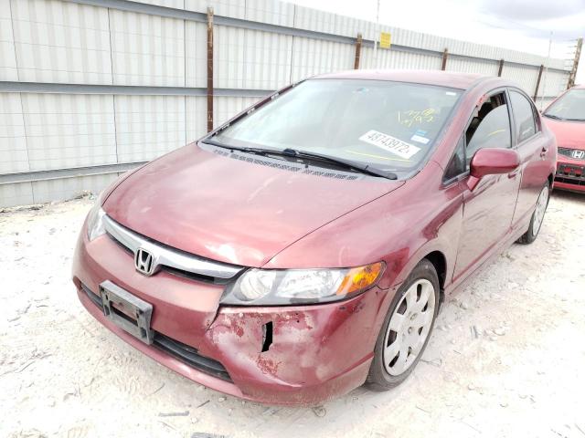 Photo 2 from auction – 2006 HONDA CIVIC LX with VIN 1HGFA165X6L130392