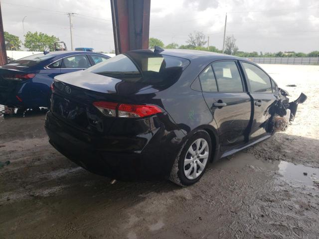 Photo 4 from auction – 2021 TOYOTA COROLLA LE with VIN JTDEPMAE6MJ142565