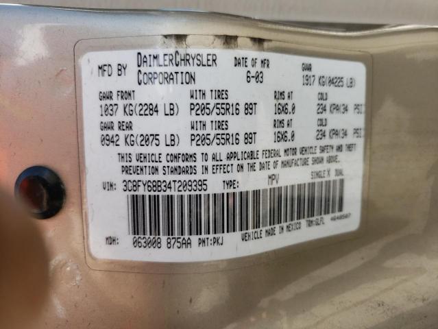 Photo 10 from auction – 2004 CHRYSLER PT CRUISER with VIN 3C8FY68B34T209395