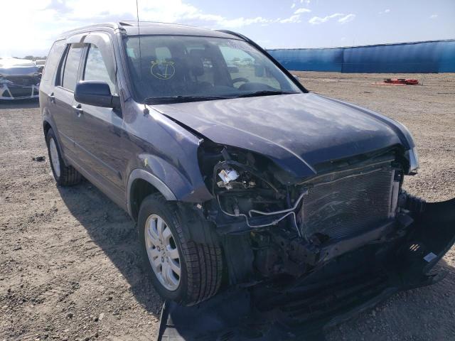 Photo 1 from auction – 2006 HONDA CR-V EX with VIN JHLRD78886C061184