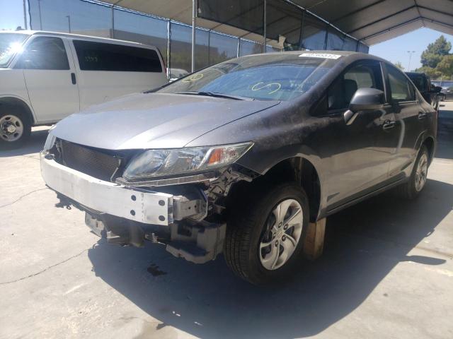 Photo 9 from auction – 2013 HONDA CIVIC LX with VIN 19XFB2F52DE261145