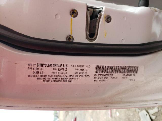 Photo 10 from auction – 2013 DODGE DART SXT with VIN 1C3CDFBA8DD345516
