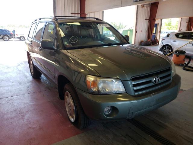 TOYOTA HIGHLANDER 2005 with VIN JTEEP21A650120327 - Photo from auction