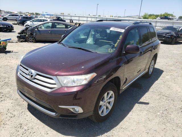 Photo 2 from auction – 2013 TOYOTA HIGHLANDER with VIN 5TDBK3EH4DS258107