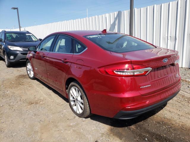 Photo 3 from auction – 2019 FORD FUSION SE with VIN 3FA6P0LU4KR226040