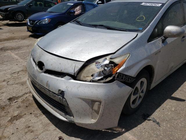 Photo 9 from auction – 2012 TOYOTA PRIUS with VIN JTDKN3DU0C5481576
