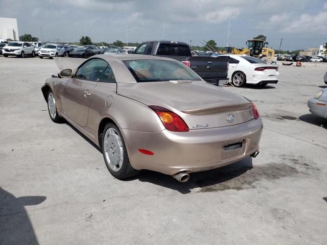 Photo 3 from auction – 2002 LEXUS SC 430 with VIN JTHFN48Y220021530