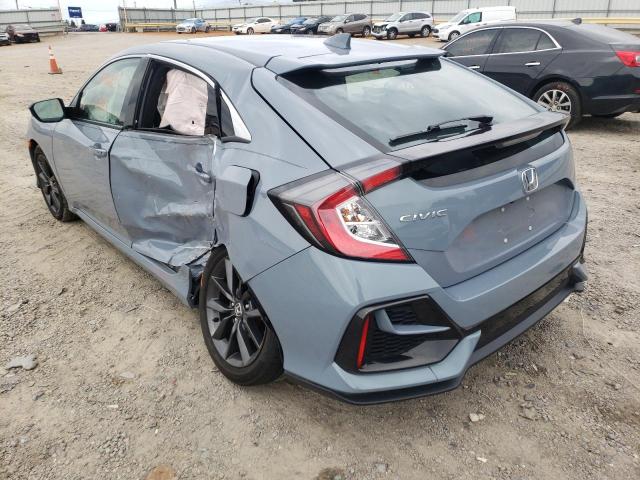 Photo 3 from auction – 2020 HONDA CIVIC EX with VIN SHHFK7H63LU219982
