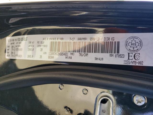 Photo 10 from auction – 2017 RAM 1500 LARAM with VIN 1C6RR7NT2HS854651