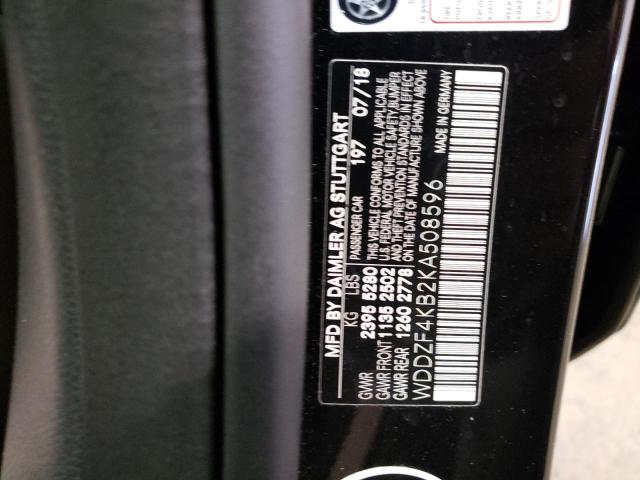 Photo 10 from auction – 2019 MERCEDES-BENZ E 300 4MAT with VIN WDDZF4KB2KA508596