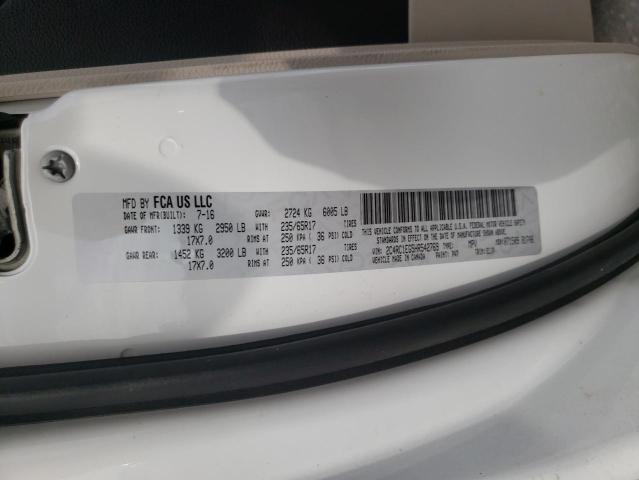 Photo 10 from auction – 2017 CHRYSLER PACIFICA T with VIN 2C4RC1EG5HR542769