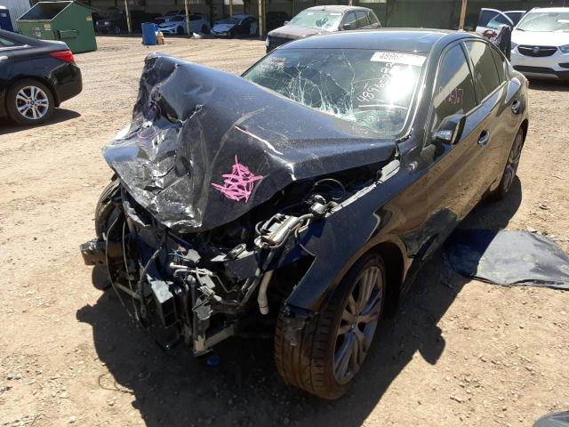 Photo 2 from auction – 2014 INFINITI Q50 BASE with VIN JN1BV7AR9EM695128