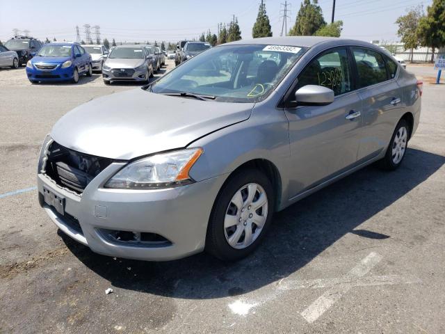 Photo 2 from auction – 2014 NISSAN SENTRA S with VIN 3N1AB7AP8EY233076