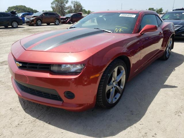 Photo 2 from auction – 2015 CHEVROLET CAMARO LS with VIN 2G1FB1E30F9104685