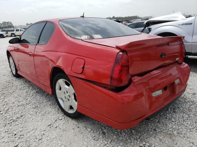 Photo 3 from auction – 2006 CHEVROLET MONTE CARL with VIN 2G1WL16C469210178