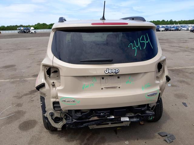 Photo 9 from auction – 2016 JEEP RENEGADE L with VIN ZACCJBBT9GPC65064