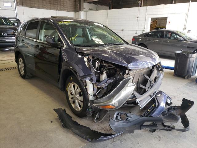 HONDA CR-V EX 2012 with VIN 5J6RM4H51CL007913 - Photo from auction
