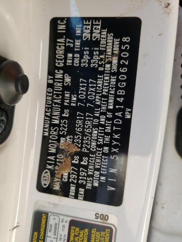 Photo 10 from auction – 2011 KIA SORENTO BA with VIN 5XYKTDA14BG062058