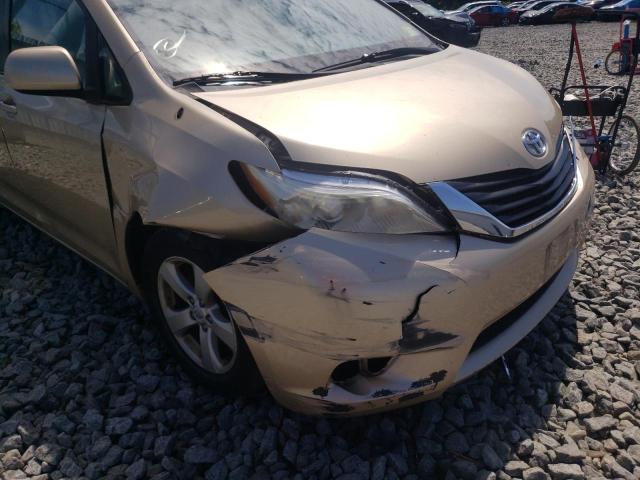 Photo 9 from auction – 2011 TOYOTA SIENNA LE with VIN 5TDKK3DC5BS031141