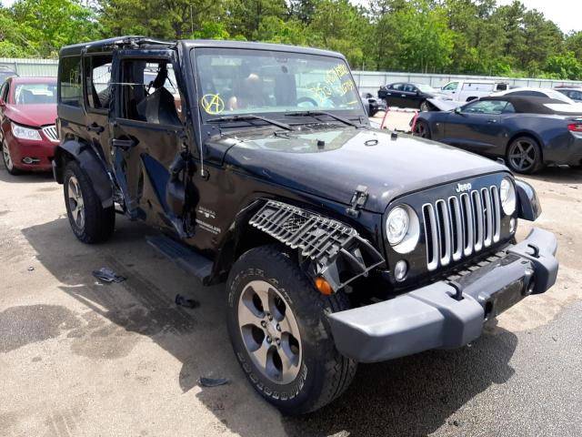 JEEP WRANGLER U 2017 with VIN 1C4BJWEG2HL516739 - Photo from auction