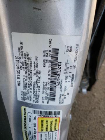 Photo 10 from auction – 2014 FORD FUSION SE with VIN 1FA6P0HD8E5352434