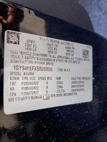 Photo 10 from auction – 2011 CADILLAC ESCALADE E with VIN 1GYS4HEFXBR200580