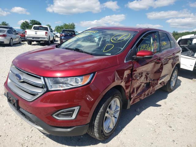 Photo 2 from auction – 2015 FORD EDGE SEL with VIN 2FMTK4J87FBC27546
