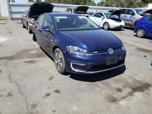 VOLKSWAGEN E-GOLF SE 2017 with VIN WVWKR7AUXHW953476 - Photo from auction