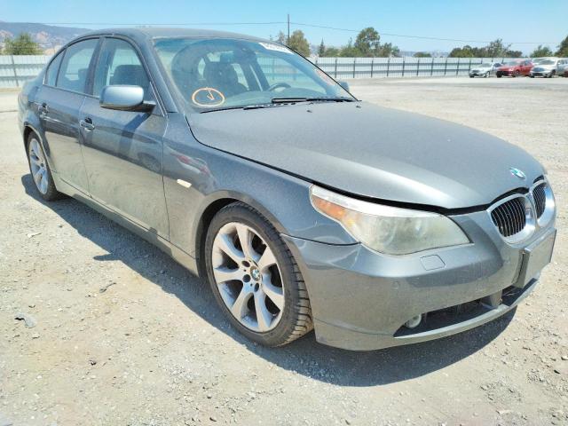 BMW 550 I 2007 with VIN WBANB53507CP06959 - Photo from auction