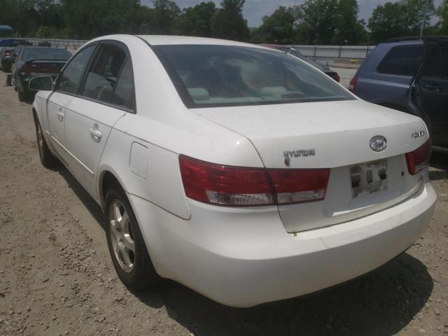 Photo 3 from auction – 2006 HYUNDAI SONATA GLS with VIN 5NPEU46F16H143077
