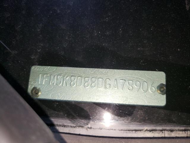 Photo 10 from auction – 2013 FORD EXPLORER X with VIN 1FM5K8D88DGA78906