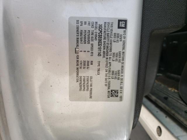 Photo 10 from auction – 2012 CHEVROLET SILVERADO with VIN 3GCPCSE06CG191143