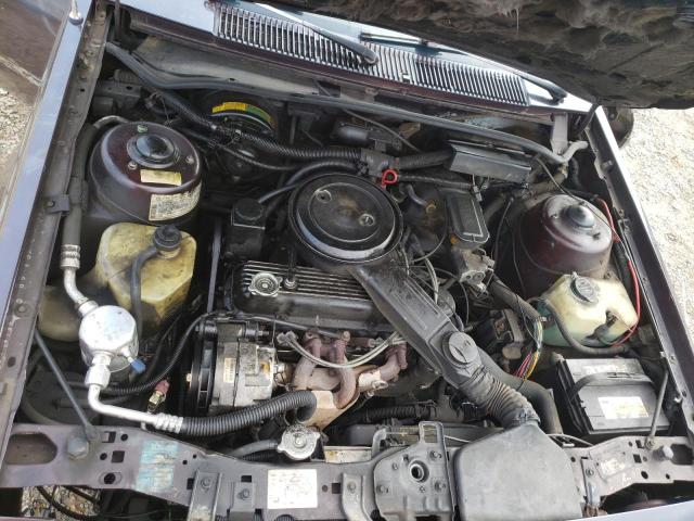 Photo 7 from auction – 1986 CHEVROLET CAVALIER with VIN 1G1JC27P3GJ251229