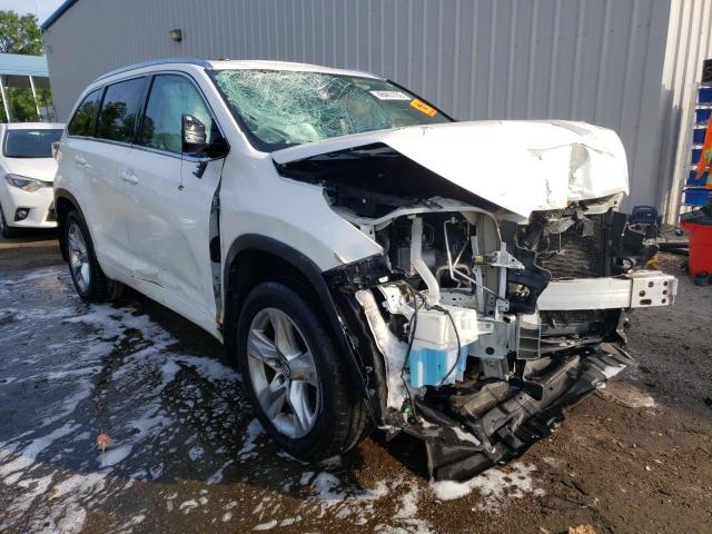 TOYOTA HIGHLANDER 2016 with VIN 5TDYKRFH0GS147490 - Photo from auction