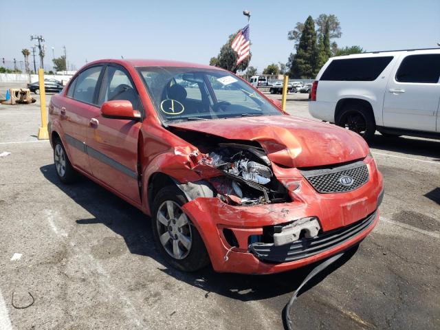 KIA RIO BASE 2007 with VIN KNADE123476187666 - Photo from auction