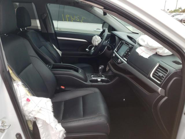 Photo 5 from auction – 2019 TOYOTA HIGHLANDER with VIN 5TDJZRFH8KS566483