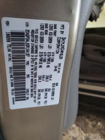 Photo 10 from auction – 2003 DODGE GRAND CARA with VIN 2D4GP34L03R164197