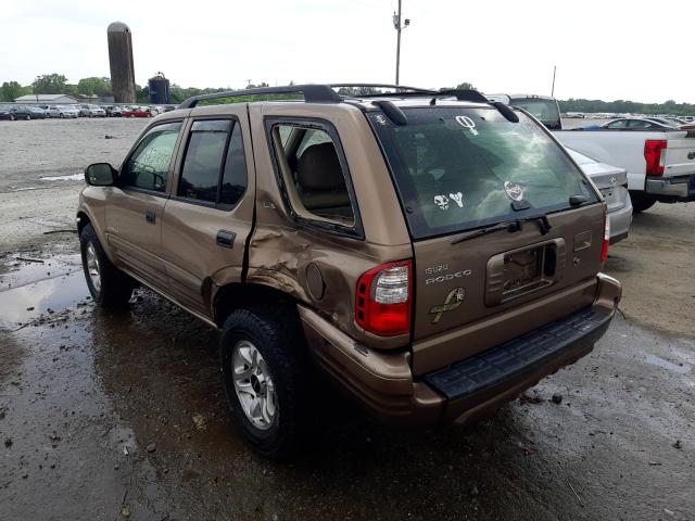 Photo 3 from auction – 2002 ISUZU RODEO S with VIN 4S2CK58WX24317748