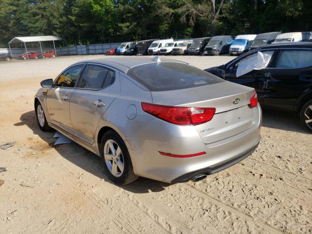 Photo 3 from auction – 2015 KIA OPTIMA LX with VIN KNAGM4A77F5547653