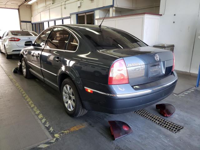 Photo 3 from auction – 2002 VOLKSWAGEN PASSAT with VIN WVWPD63BX2P447142